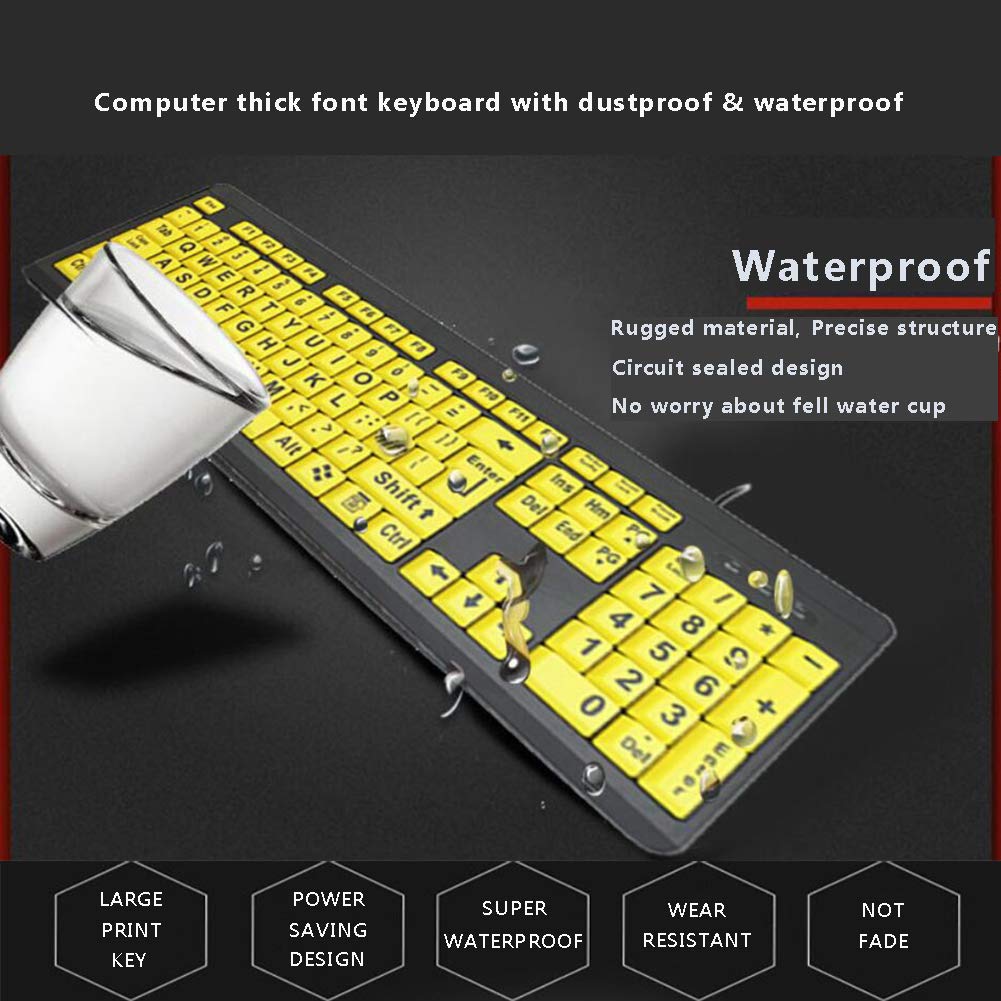 Large Print Computer Keyboard