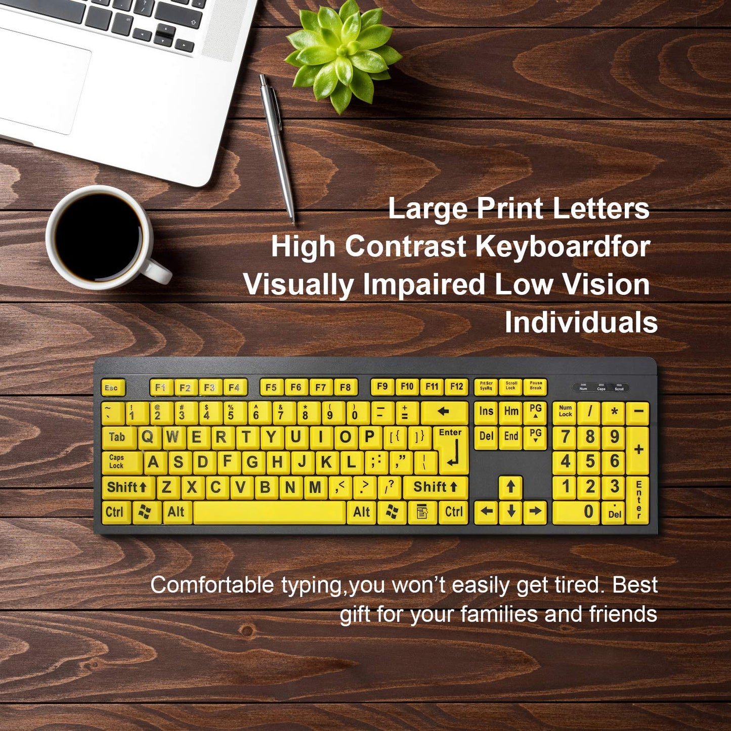 Large Print Computer Keyboard