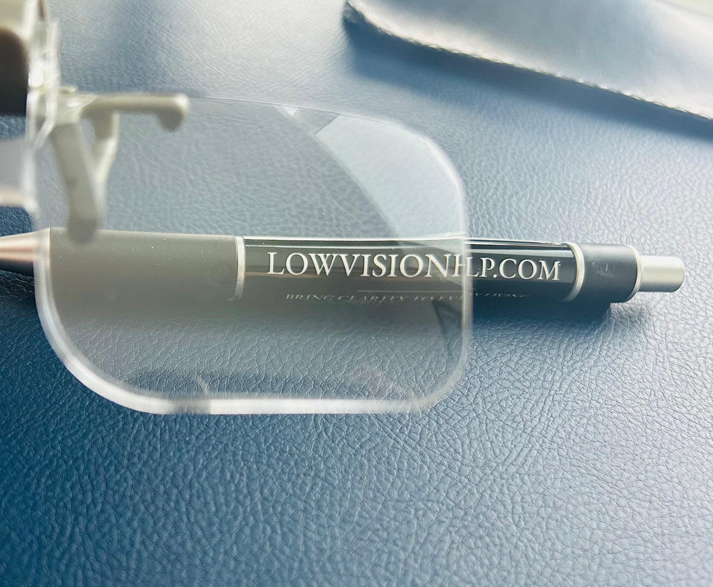 2X Hands-Free Clip-On Magnifier - Works with most glasses! Perfect for Lined Bifocal Wearers!