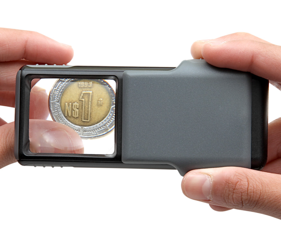 Mini-Brite - Compact Magnifier with LED Light 5X Magnification