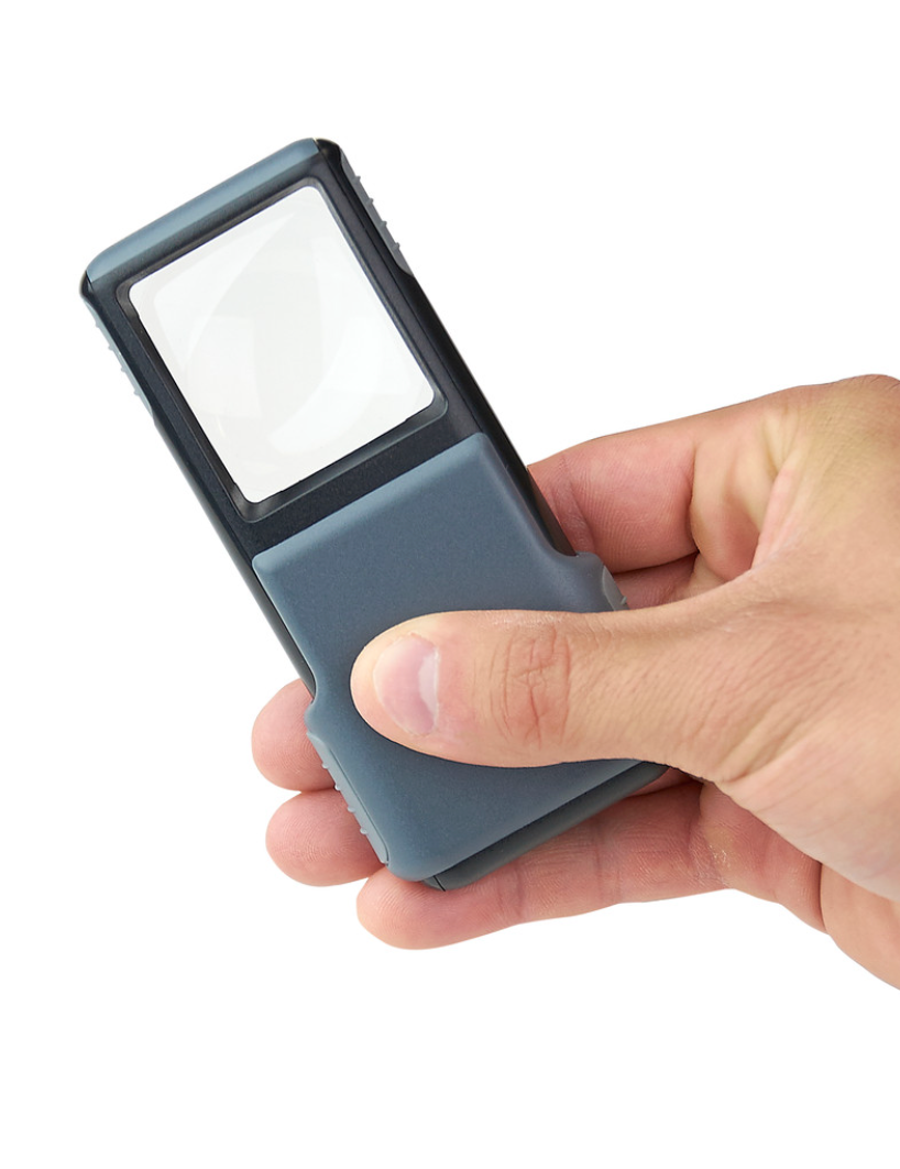 Mini-Brite - Compact Magnifier with LED Light 5X Magnification