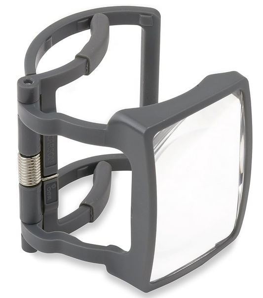 MagRX 3x Lighted Clip-On Magnifier for Prescription Bottles – LED Illuminated, Compact Design