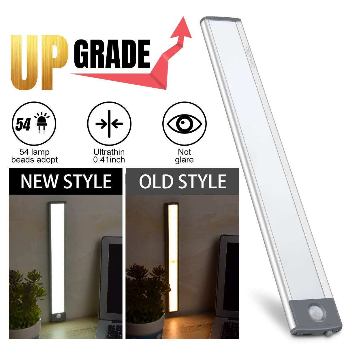 Motion-activated LED light