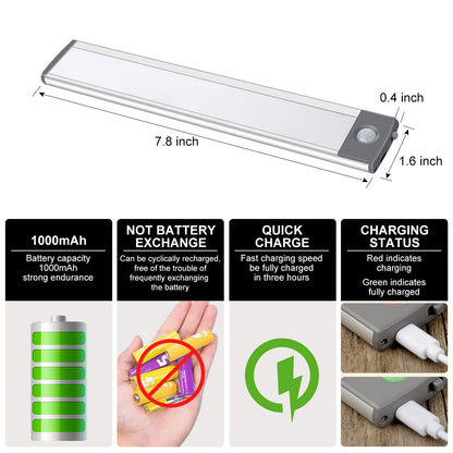 Motion-activated LED light