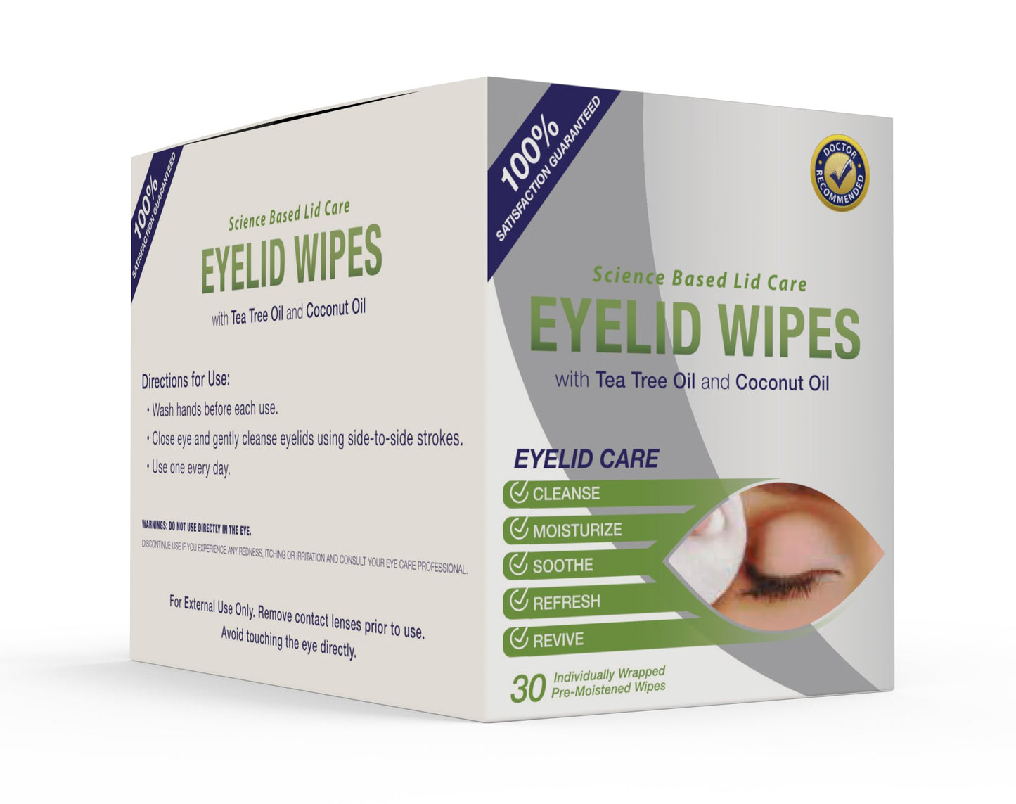 Blephadex Eyelid Wipes - 30 Pack