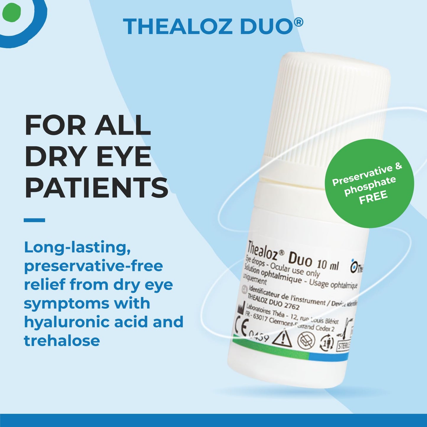Thealoz Duo Eye Drops - Moderate to Severe Dry Eye Relief