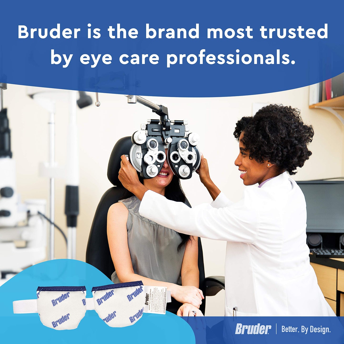 Bruder Moist Heat Eye Compress - 2 pack