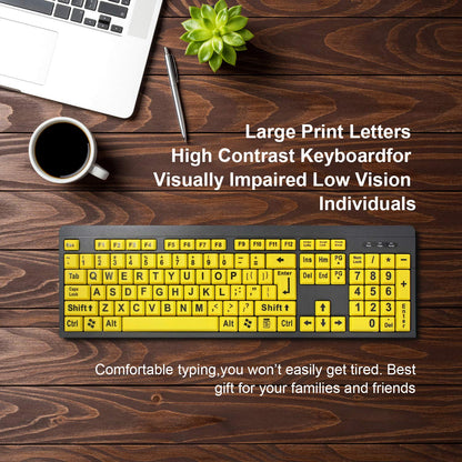 Large Print Computer Keyboard