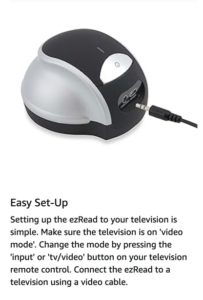 EZ Read - Magnify to Your TV